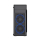 GEMBIRD Midi Tower Fornax M100B ATX niebiesie wentylatory Czarna CCC-FC-M100B - 1184605 - zdjęcie 3